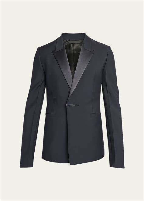 givenchy jackets mens|Givenchy metal clip blazer men.